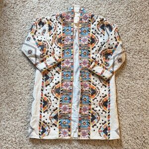 Maeve Anthropologie Vibrant Beaded Patterned Women’s Jacket